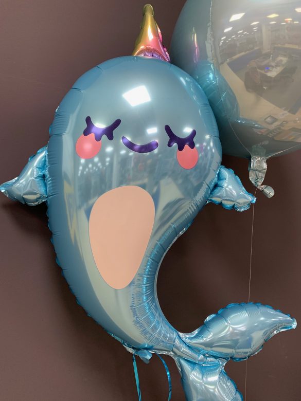 Folienballon Delfin