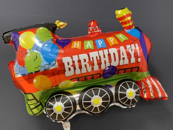 Happy Birthday Ballon Lokomotive